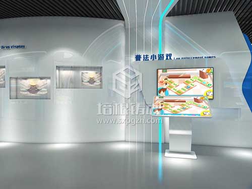 校園法治實踐教育基地定制開發(fā)-科技教育<a href=http://www.rykjsms.com/qyzt/ target=_blank>展廳</a>