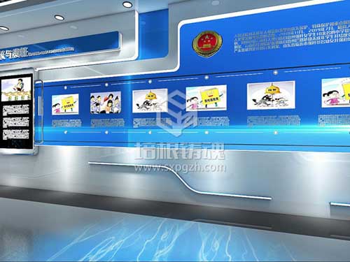 普法實(shí)踐教育基地設(shè)計(jì)費(fèi)用-反詐騙科普展館